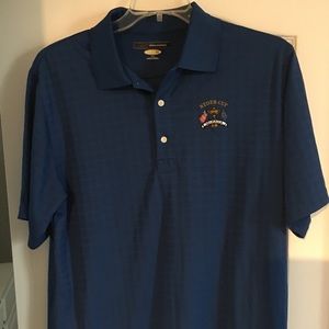 Valhalla Ryder Cup blue polo golf shirt M